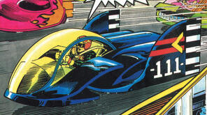 Classic SNES era Blue Falcon